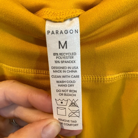 Paragon Joggers Mustard Yellow Womens Size Medium - Picture 3 of 6